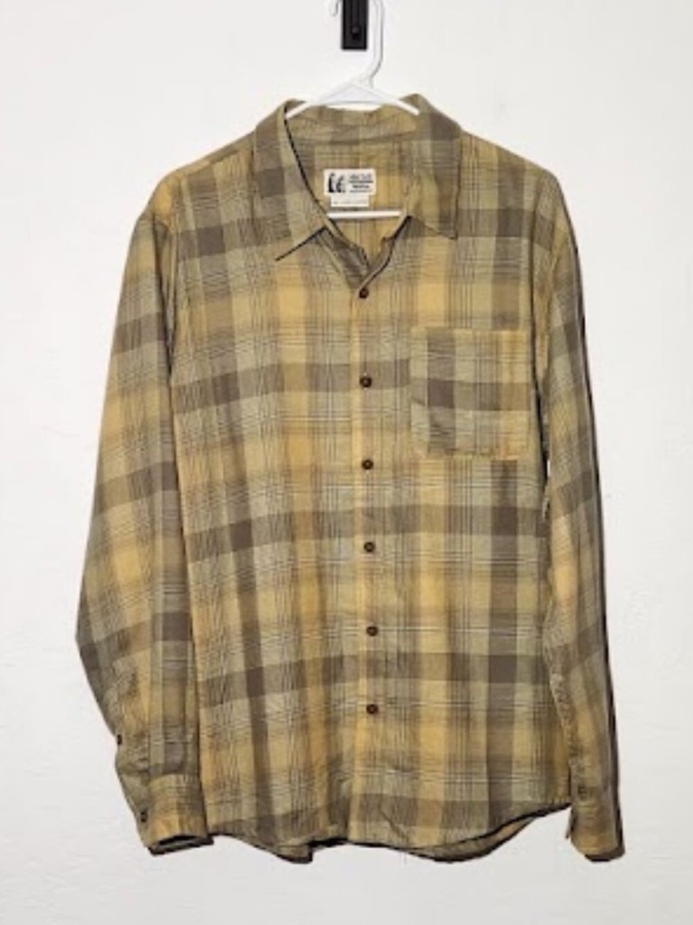 Marmot Men's Fairfax Novelty Lightweight Flannel Button-Down Shirt Size Medium